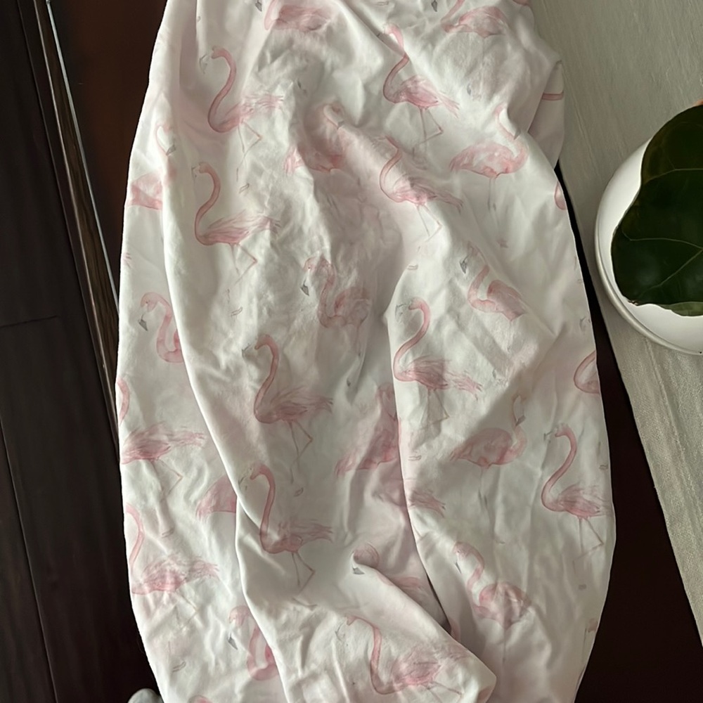 Oilo Studio Flamingo changing pad cover